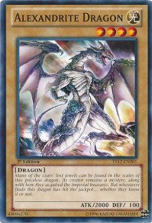 Alexandrite Dragon (YS12-EN001) - Starter Deck: Xyz Symphony 1st Edition - Premium Yugioh Single from Konami - Just $0.26! Shop now at Game Crave Tournament Store
