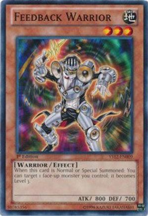 Feedback Warrior (YS12-EN009) - Starter Deck: Xyz Symphony 1st Edition - Premium Yugioh Single from Konami - Just $0.25! Shop now at Game Crave Tournament Store