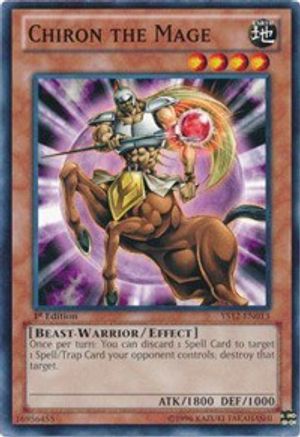 Chiron the Mage (YS12-EN013) - Starter Deck: Xyz Symphony 1st Edition - Premium Yugioh Single from Konami - Just $0.25! Shop now at Game Crave Tournament Store