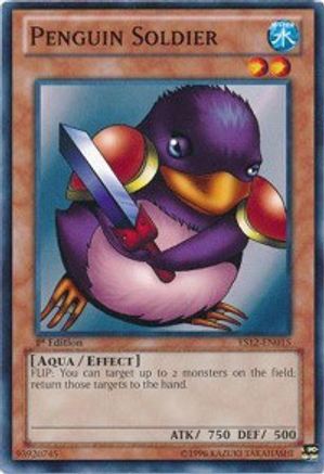 Penguin Soldier (YS12-EN015) - Starter Deck: Xyz Symphony 1st Edition - Premium Yugioh Single from Konami - Just $0.26! Shop now at Game Crave Tournament Store