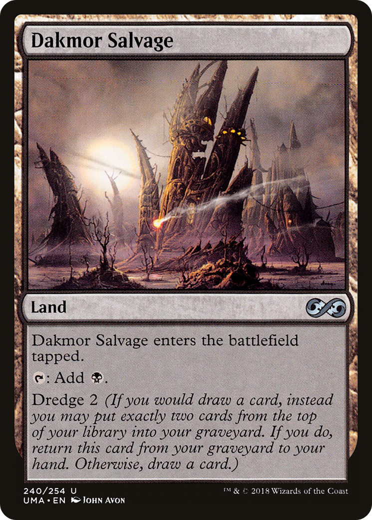 Dakmor Salvage (UMA-240) - Ultimate Masters Foil - Premium MTG Single from Wizards of the Coast - Just $0.45! Shop now at Game Crave Tournament Store