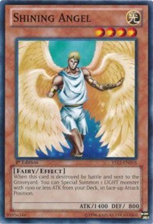 Shining Angel (YS12-EN018) - Starter Deck: Xyz Symphony 1st Edition - Premium Yugioh Single from Konami - Just $0.26! Shop now at Game Crave Tournament Store