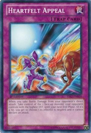 Heartfelt Appeal (YS12-EN029) - Starter Deck: Xyz Symphony 1st Edition - Premium Yugioh Single from Konami - Just $0.25! Shop now at Game Crave Tournament Store