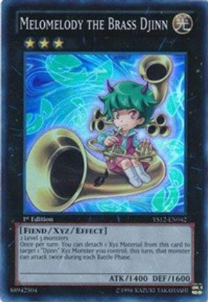 Melomelody the Brass Djinn (YS12-EN042) - Starter Deck: Xyz Symphony 1st Edition - Premium Yugioh Single from Konami - Just $0.27! Shop now at Game Crave Tournament Store
