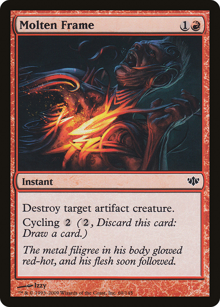 Molten Frame (CON-069) - Conflux - Premium MTG Single from Wizards of the Coast - Just $0.25! Shop now at Game Crave Tournament Store