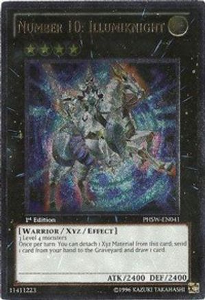 Number 10: Illumiknight (UTR) (PHSW-EN041) - Photon Shockwave Unlimited - Premium Yugioh Single from Konami - Just $2.07! Shop now at Game Crave Tournament Store