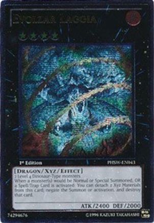 Evolzar Laggia (UTR) (PHSW-EN043) - Photon Shockwave Unlimited - Premium Yugioh Single from Konami - Just $14.29! Shop now at Game Crave Tournament Store