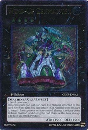 Wind-Up Zenmaister (UTR) (GENF-EN042) - Generation Force Unlimited - Premium Yugioh Single from Konami - Just $5.02! Shop now at Game Crave Tournament Store