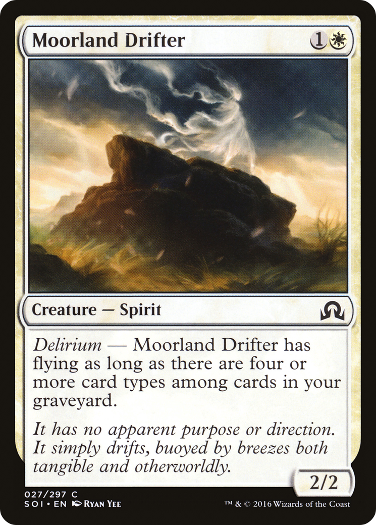Moorland Drifter (SOI-027) - Shadows over Innistrad Foil - Premium MTG Single from Wizards of the Coast - Just $0.25! Shop now at Game Crave Tournament Store