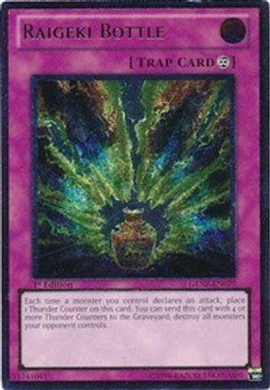 Raigeki Bottle (UTR) (GENF-EN079) - Generation Force 1st Edition - Premium Yugioh Single from Konami - Just $2.46! Shop now at Game Crave Tournament Store