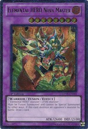 Elemental HERO Nova Master (UTR) (GENF-EN093) - Generation Force Unlimited - Premium Yugioh Single from Konami - Just $12.08! Shop now at Game Crave Tournament Store