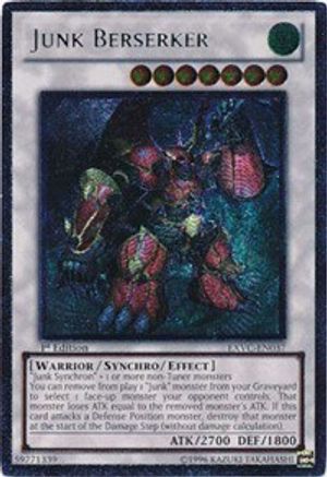 Junk Berserker (UTR) (EXVC-EN037) - Extreme Victory 1st Edition - Premium Yugioh Single from Konami - Just $6.03! Shop now at Game Crave Tournament Store