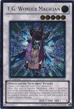 T.G. Wonder Magician (UTR) (EXVC-EN040) - Extreme Victory Unlimited - Premium Yugioh Single from Konami - Just $2.41! Shop now at Game Crave Tournament Store