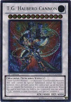 T.G. Halberd Cannon (UTR) (EXVC-EN043) - Extreme Victory 1st Edition - Premium Yugioh Single from Konami - Just $6.54! Shop now at Game Crave Tournament Store