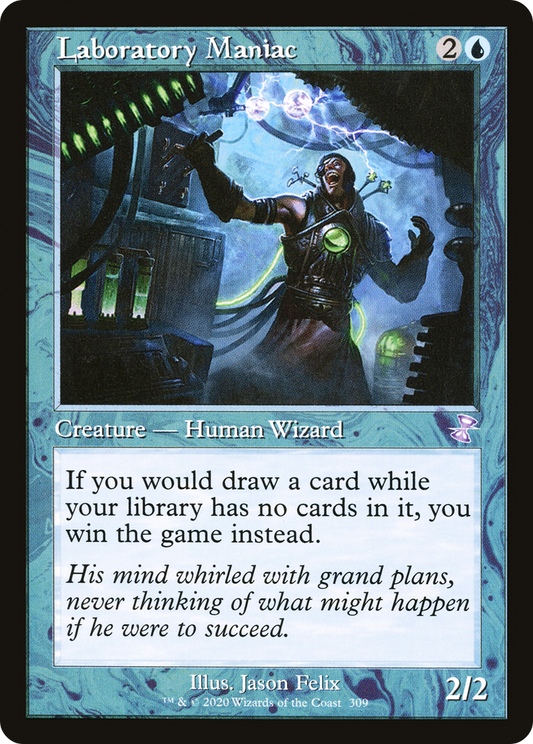 Laboratory Maniac (TSR-309) - Time Spiral Remastered - Premium MTG Single from Wizards of the Coast - Just $6.14! Shop now at Game Crave Tournament Store