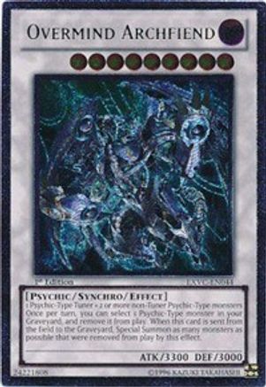 Overmind Archfiend (UTR) (EXVC-EN044) - Extreme Victory 1st Edition - Premium Yugioh Single from Konami - Just $3.04! Shop now at Game Crave Tournament Store