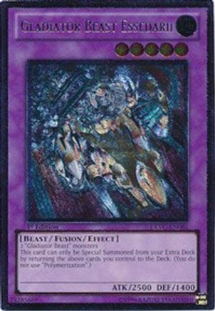 Gladiator Beast Essedarii (UTR) (EXVC-EN086) - Extreme Victory Unlimited - Premium Yugioh Single from Konami - Just $5.37! Shop now at Game Crave Tournament Store