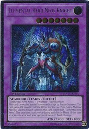 Elemental Hero Neos Knight (UTR) (EXVC-EN093) - Extreme Victory Unlimited - Premium Yugioh Single from Konami - Just $8.81! Shop now at Game Crave Tournament Store