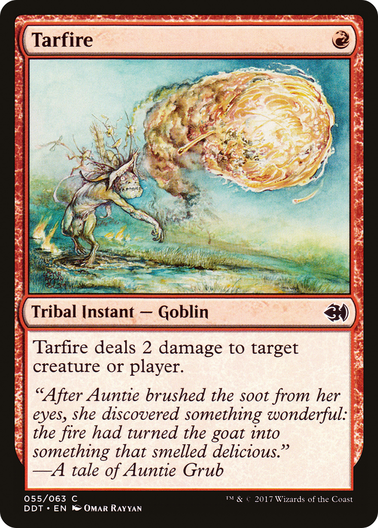 Tarfire (DDT-055) - Duel Decks: Merfolk vs. Goblins - Premium MTG Single from Wizards of the Coast - Just $0.33! Shop now at Game Crave Tournament Store
