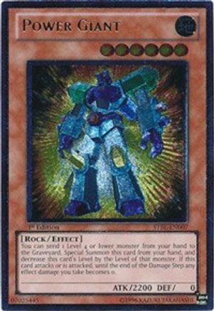 Power Giant (UTR) (STBL-EN007) - Starstrike Blast 1st Edition - Premium Yugioh Single from Konami - Just $2.62! Shop now at Game Crave Tournament Store