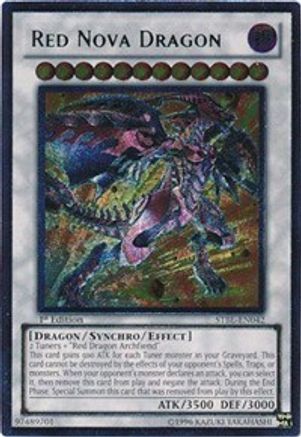 Red Nova Dragon (UTR) (STBL-EN042) - Starstrike Blast Unlimited - Premium Yugioh Single from Konami - Just $32.11! Shop now at Game Crave Tournament Store