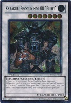 Karakuri Shogun mdl 00 "Burei" (UTR) (STBL-EN043) - Starstrike Blast 1st Edition - Premium Yugioh Single from Konami - Just $31.66! Shop now at Game Crave Tournament Store