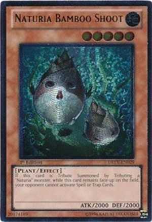 Naturia Bamboo Shoot (UTR) (DREV-EN029) - Duelist Revolution Unlimited - Premium Yugioh Single from Konami - Just $7.16! Shop now at Game Crave Tournament Store