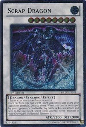 Scrap Dragon (UTR) (DREV-EN043) - Duelist Revolution 1st Edition - Premium Yugioh Single from Konami - Just $43.41! Shop now at Game Crave Tournament Store