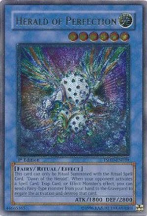 Herald of Perfection (UTR) (TSHD-EN039) - The Shining Darkness 1st Edition - Premium Yugioh Single from Konami - Just $25.34! Shop now at Game Crave Tournament Store