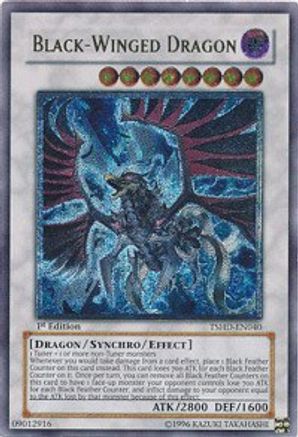 Black-Winged Dragon (UTR) (TSHD-EN040) - The Shining Darkness 1st Edition - Premium Yugioh Single from Konami - Just $36.62! Shop now at Game Crave Tournament Store