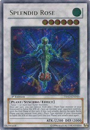 Splendid Rose (UTR) (TSHD-EN043) - The Shining Darkness Unlimited - Premium Yugioh Single from Konami - Just $3.73! Shop now at Game Crave Tournament Store