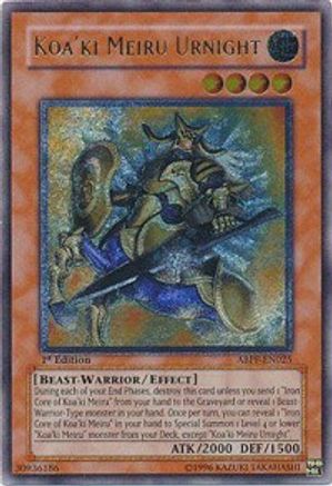 Koa'ki Meiru Urnight (UTR) (ABPF-EN025) - Absolute Powerforce Unlimited - Premium Yugioh Single from Konami - Just $10.19! Shop now at Game Crave Tournament Store