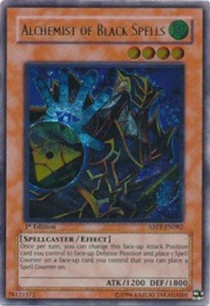 Alchemist of Black Spells (UTR) (ABPF-EN082) - Absolute Powerforce 1st Edition - Premium Yugioh Single from Konami - Just $6.90! Shop now at Game Crave Tournament Store