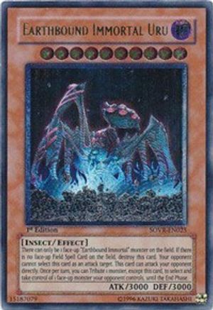 Earthbound Immortal Uru (UTR) (SOVR-EN025) - Stardust Overdrive Unlimited - Premium Yugioh Single from Konami - Just $11.56! Shop now at Game Crave Tournament Store