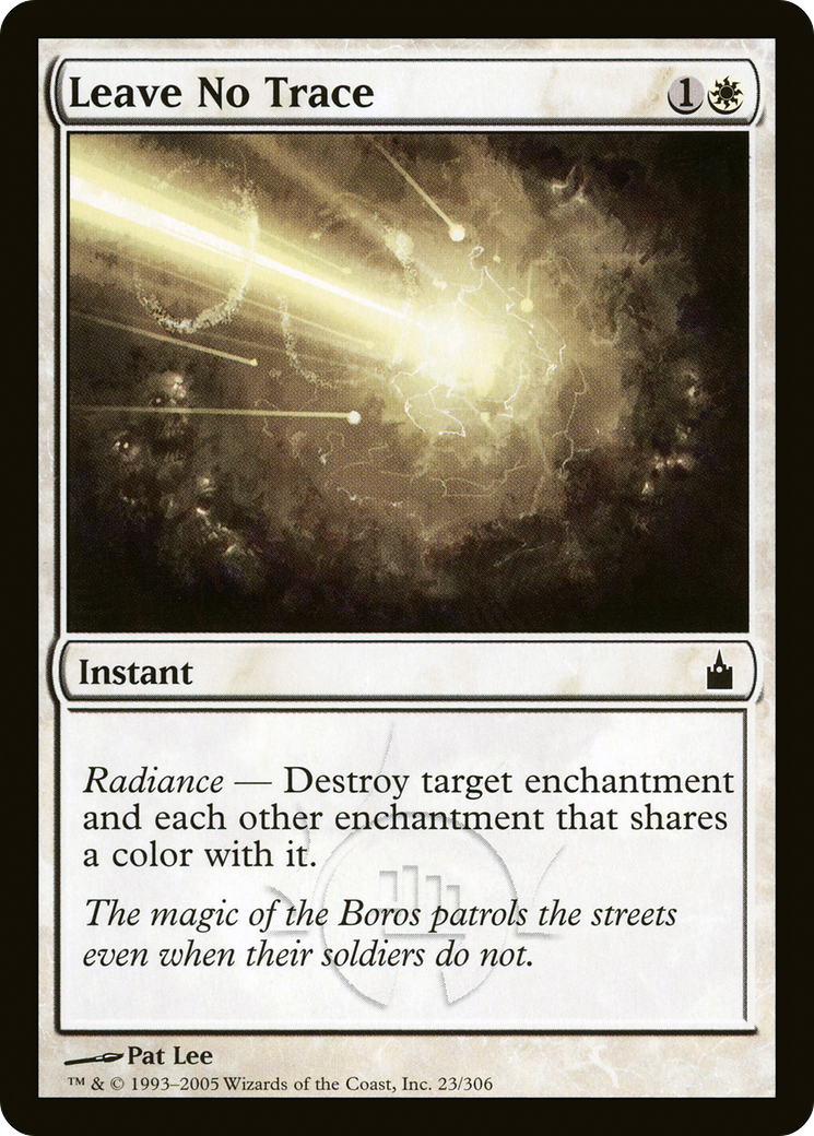 Leave No Trace (RAV-023) - Ravnica: City of Guilds - Premium MTG Single from Wizards of the Coast - Just $0.08! Shop now at Game Crave Tournament Store
