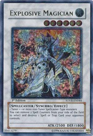 Explosive Magician (UTR) (SOVR-EN044) - Stardust Overdrive Unlimited - Premium Yugioh Single from Konami - Just $5.10! Shop now at Game Crave Tournament Store
