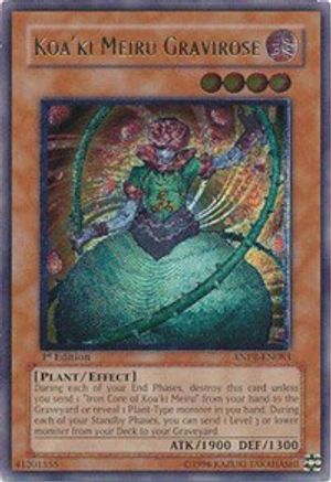 Koa'ki Meiru Gravirose (UTR) (ANPR-EN083) - Ancient Prophecy Unlimited - Premium Yugioh Single from Konami - Just $14.30! Shop now at Game Crave Tournament Store