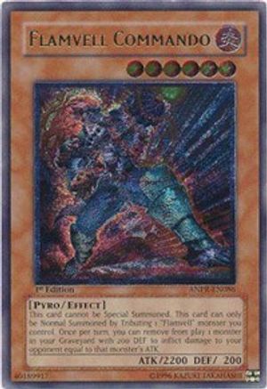 Flamvell Commando (UTR) (ANPR-EN086) - Ancient Prophecy 1st Edition - Premium Yugioh Single from Konami - Just $7.58! Shop now at Game Crave Tournament Store