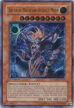 Arcanite Magician/Assault Mode (UTR) (CRMS-EN021) - Crimson Crisis Unlimited - Premium Yugioh Single from Konami - Just $6.61! Shop now at Game Crave Tournament Store