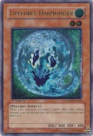 Lifeforce Harmonizer (UTR) (CRMS-EN026) - Crimson Crisis Unlimited - Premium Yugioh Single from Konami - Just $6.96! Shop now at Game Crave Tournament Store
