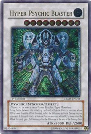 Hyper Psychic Blaster (UTR) (CRMS-EN042) - Crimson Crisis Unlimited - Premium Yugioh Single from Konami - Just $9.44! Shop now at Game Crave Tournament Store