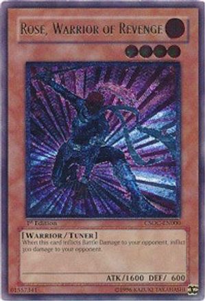 Rose, Warrior of Revenge (UTR) (CSOC-EN000) - Crossroads of Chaos 1st Edition - Premium Yugioh Single from Konami - Just $12.46! Shop now at Game Crave Tournament Store