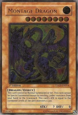 Montage Dragon (UTR) (TDGS-EN014) - The Duelist Genesis Unlimited - Premium Yugioh Single from Konami - Just $10.70! Shop now at Game Crave Tournament Store