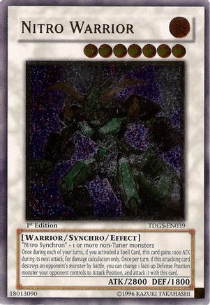 Nitro Warrior (UTR) (TDGS-EN039) - The Duelist Genesis 1st Edition - Premium Yugioh Single from Konami - Just $32.98! Shop now at Game Crave Tournament Store