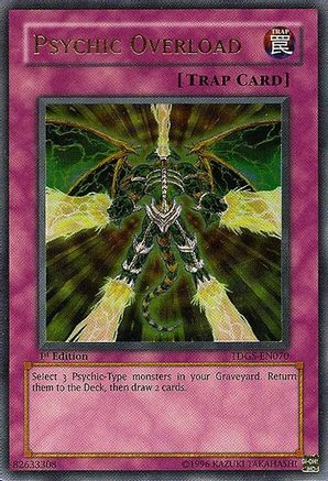 Psychic Overload (UTR) (TDGS-EN070) - The Duelist Genesis 1st Edition - Premium Yugioh Single from Konami - Just $7.18! Shop now at Game Crave Tournament Store