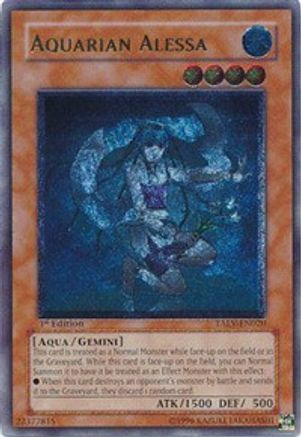 Aquarian Alessa (UTR) (TAEV-EN020) - Tactical Evolution 1st Edition - Premium Yugioh Single from Konami - Just $6.88! Shop now at Game Crave Tournament Store