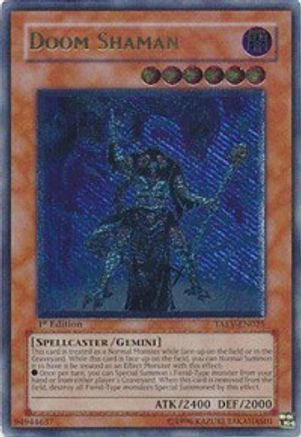 Doom Shaman (UTR) (TAEV-EN025) - Tactical Evolution 1st Edition - Premium Yugioh Single from Konami - Just $6.11! Shop now at Game Crave Tournament Store