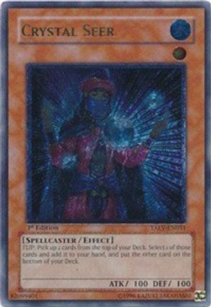 Crystal Seer (UTR) (TAEV-EN031) - Tactical Evolution Unlimited - Premium Yugioh Single from Konami - Just $16.77! Shop now at Game Crave Tournament Store