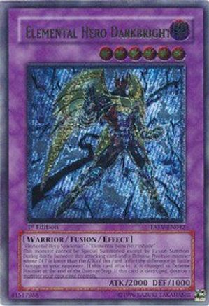 Elemental Hero Darkbright (UTR) (TAEV-EN042) - Tactical Evolution 1st Edition - Premium Yugioh Single from Konami - Just $131.50! Shop now at Game Crave Tournament Store