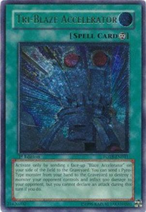 Tri-Blaze Accelerator (UTR) (FOTB-EN041) - Force of the Breaker Unlimited - Premium Yugioh Single from Konami - Just $16.80! Shop now at Game Crave Tournament Store